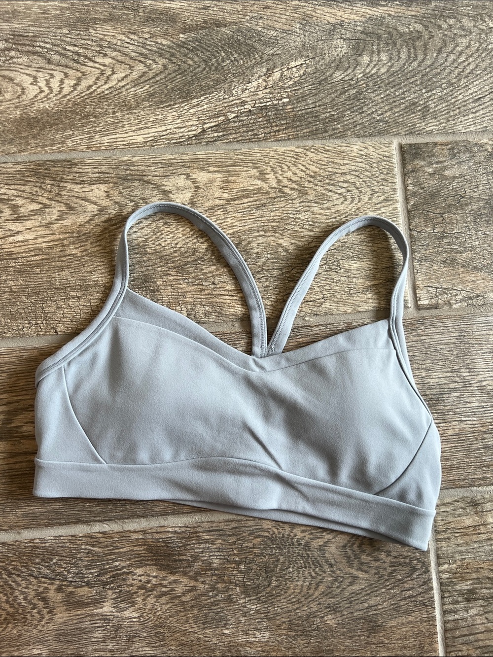 Athleta Vital sports bra A-C small blue star